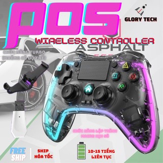 ⚡𝑺𝒉𝒊𝒑 𝑯𝒐𝒂̉ 𝑻𝒐̂́𝒄⚡tay cầm chơi game không dây p05 wireless + bluetooth gamepad cho pc| laptop| ios| android| ps3