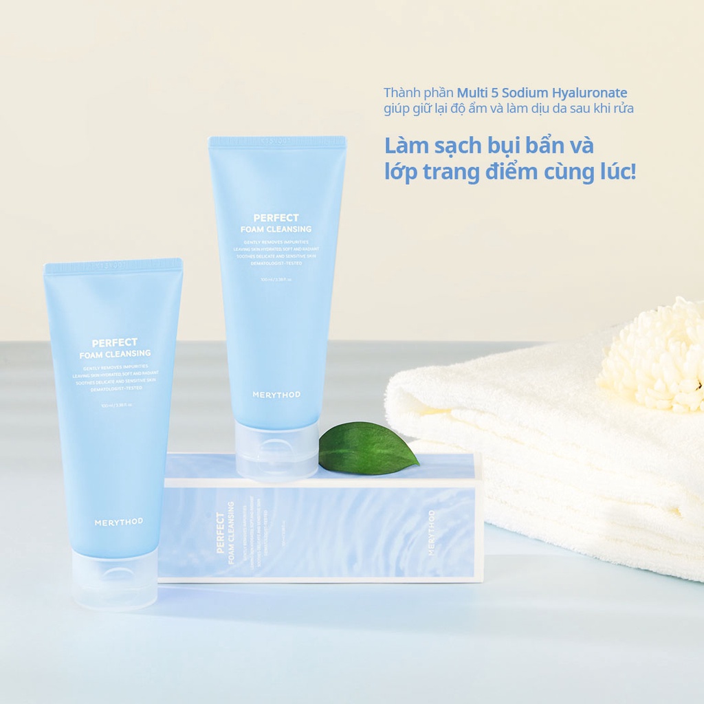 Sữa rửa mặt tạo bọt làm sạch sâu Perfect Foam Cleansing 100g