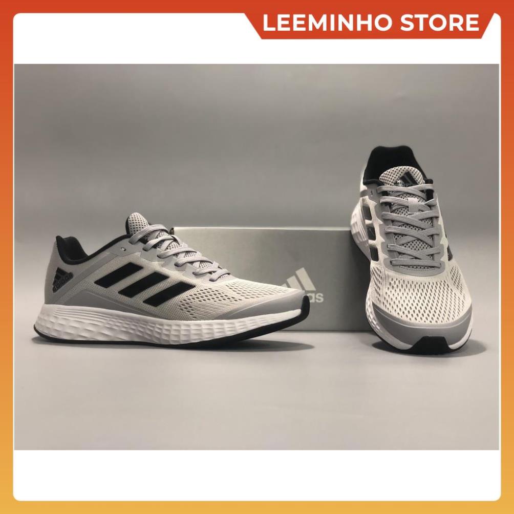 Giày Thể Thao Nam Nữ Adidas Duramo Bản Mới Nhất , Giầy Đế Êm Hàng SC Màu Xám Đen Hot Thời Trang Năng Động Leeminho shop