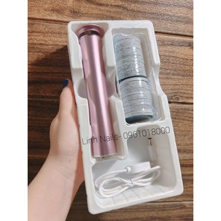 Máy chà gót chân (Kèm 60 miếng chà nhám)
