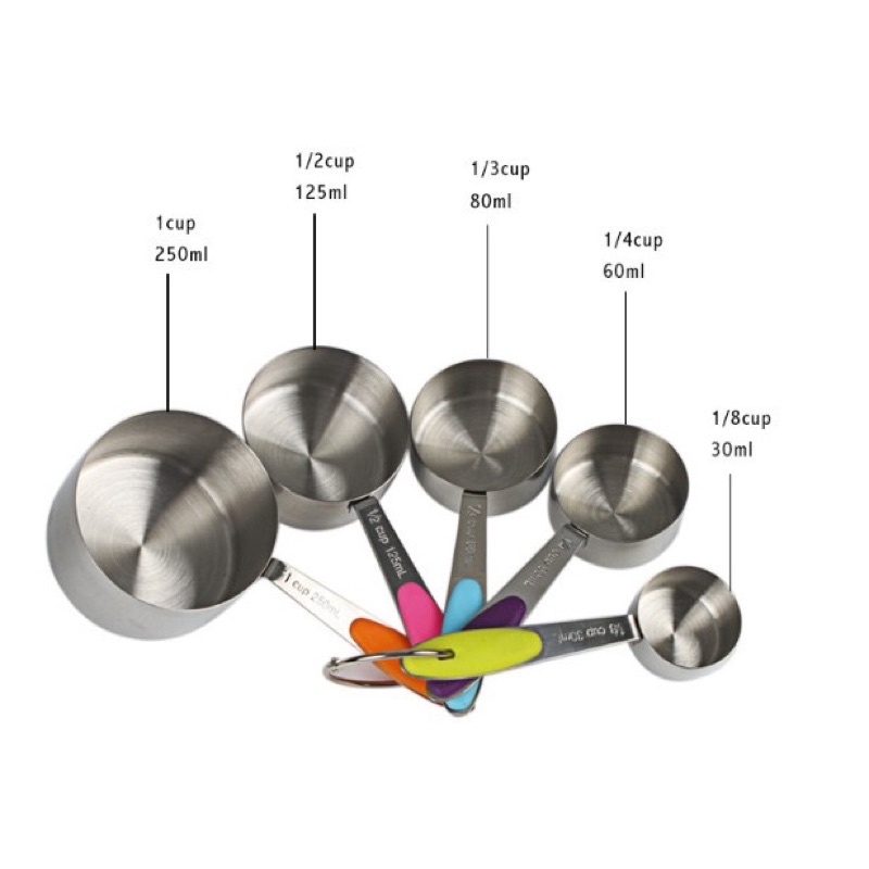 Bộ thìa đong 10 món inox cao cấp