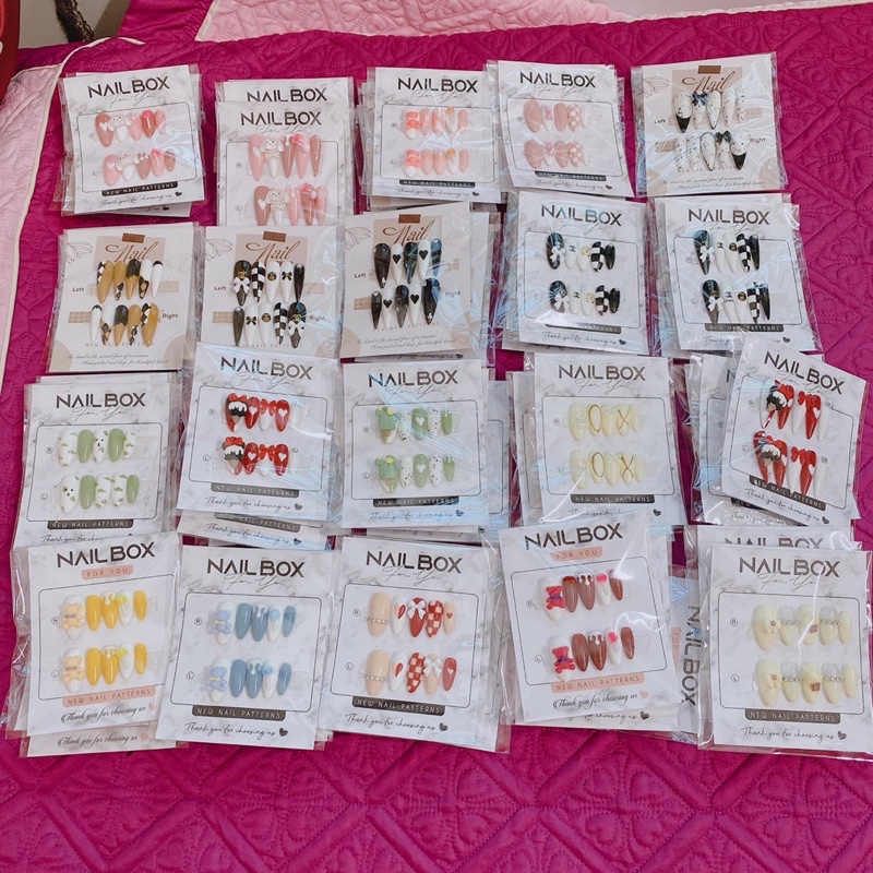 Nail box thiết kế giá rẻ lấy tương tác