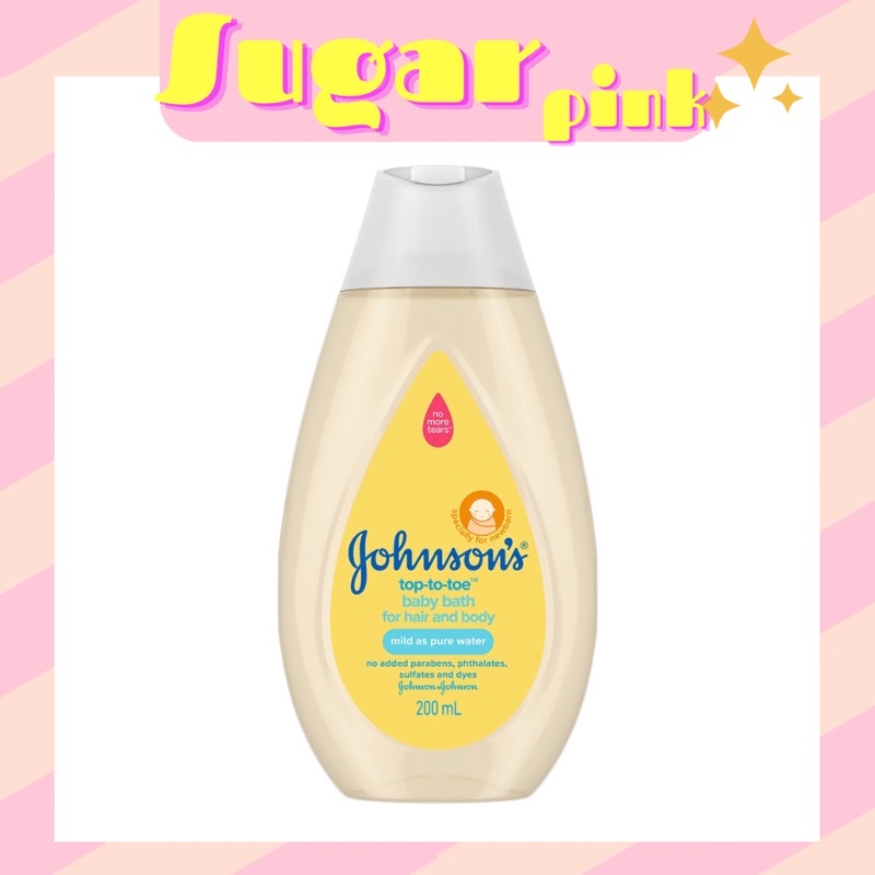Dầu tắm gội cho bé Johnson 'Baby Top-to-toe 200ml