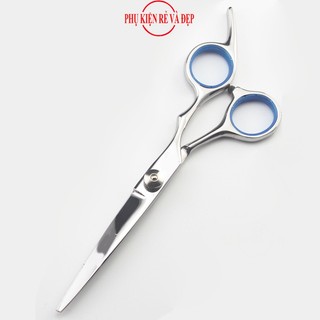 Kéo cắt tóc Loại tốt (Tay xanh) - 1 cái