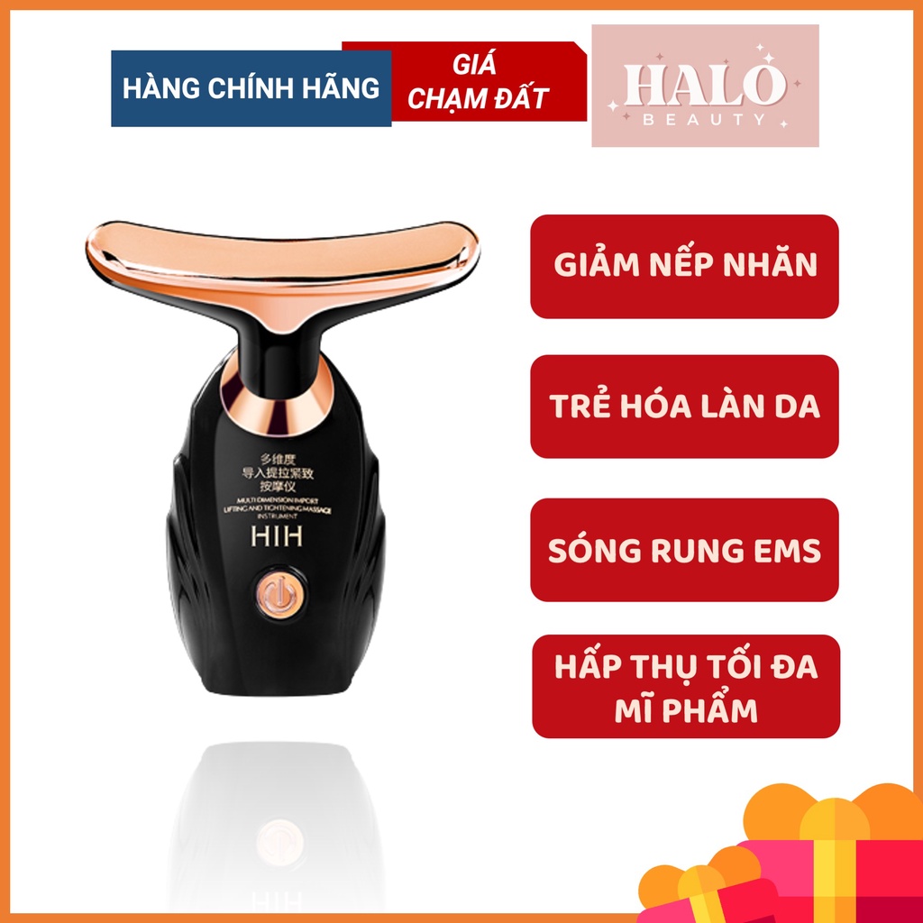 Máy nâng cơ massage da mặt da cổ dưỡng da đẩy tinh chất HIH nội địa Trung