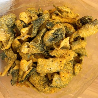 DA CÁ SẤY TRỨNG MUỐI Ăn vặt Tạp Hoá Cá Cơm