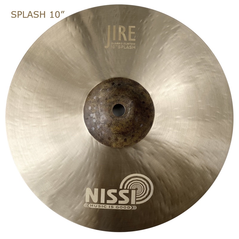 Cymbal Cajon Nissi Jire splash 10", đồng đỏ B20