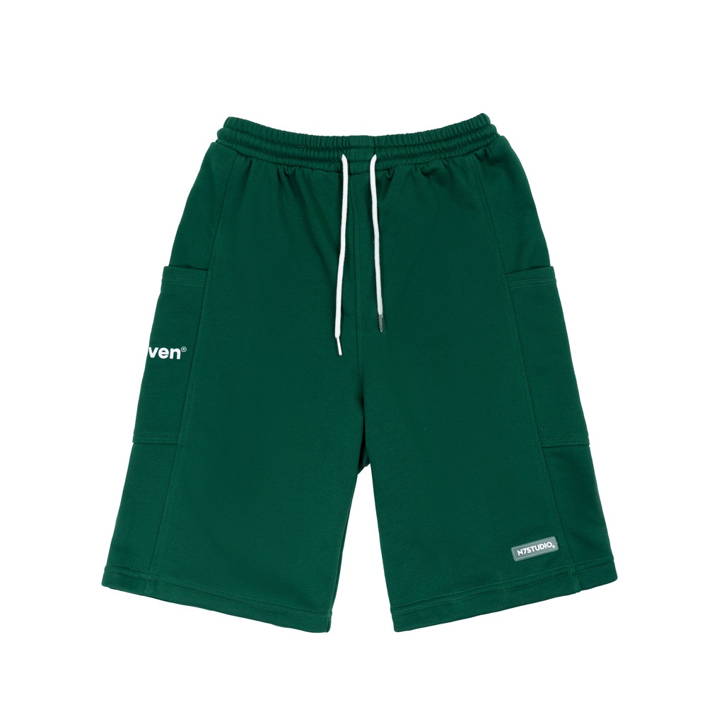 Quần Short Đùi Unisex N7 Neseven INSERT Basic nam nữ form rộng Local Brand