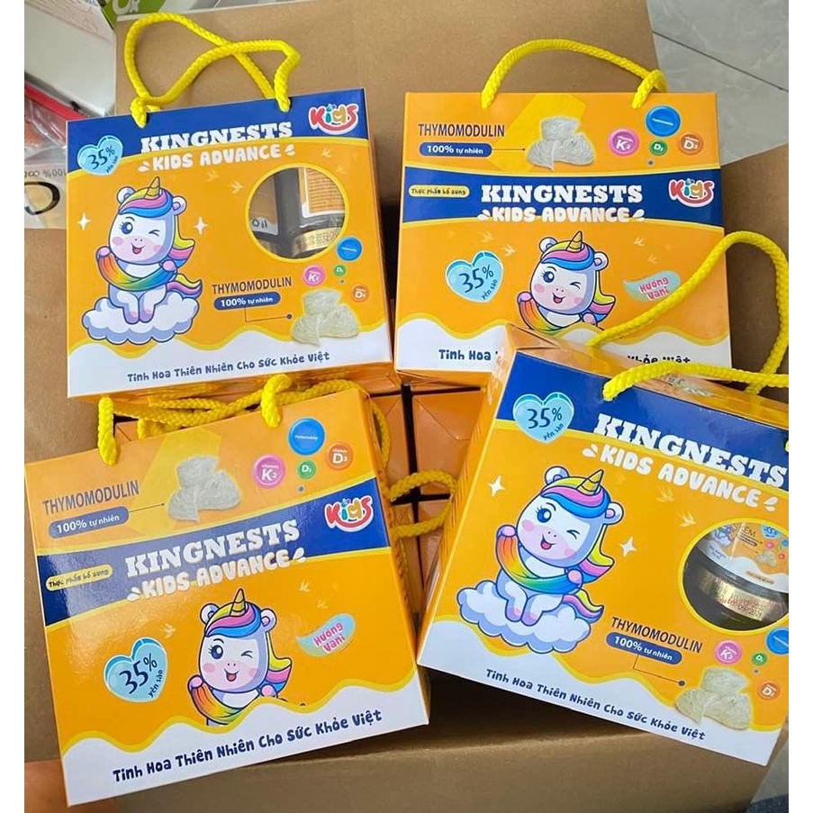 Hộp 6 hũ yến sào KingNests Kids Advance