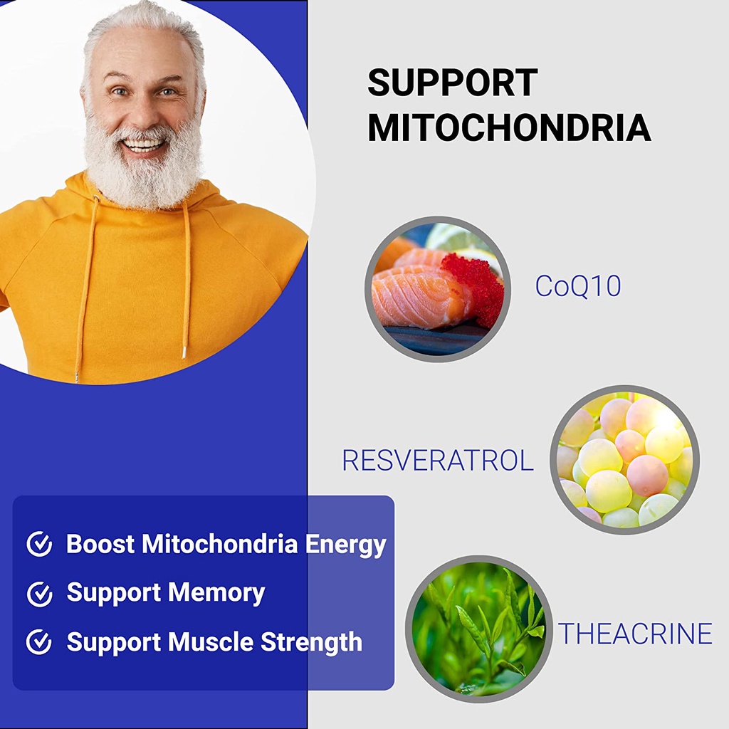 Viên NMN, Nad Plus, NR - Chống Lão Hóa - Sửa Chữa Tế Bào - Nicotinamide Mononucleotide - Upnourish