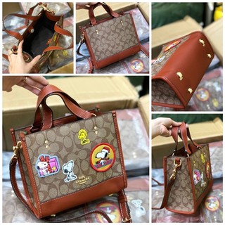 Túi C0ach Dempsey Tote 22 da thật