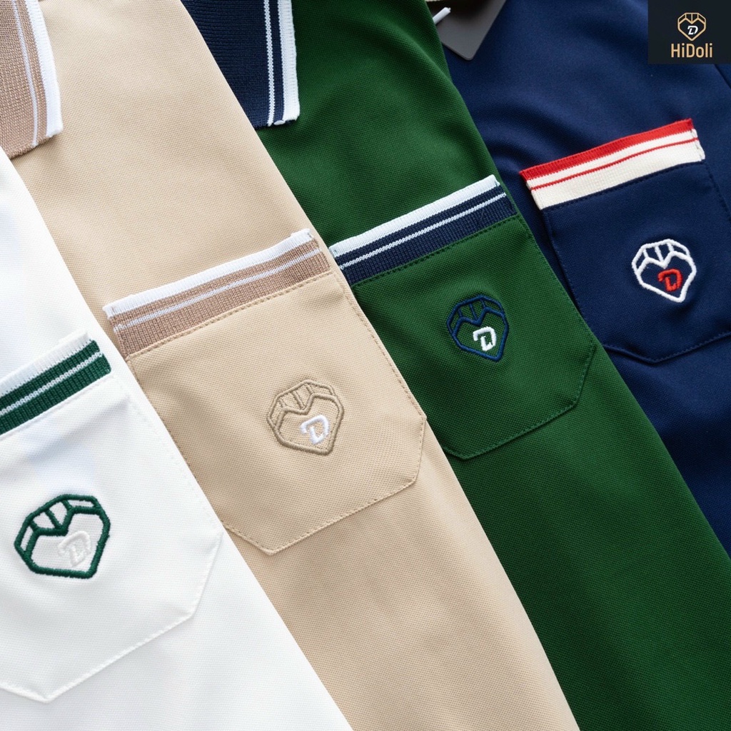 Áo polo nam viền tay chất liệu cotton cao cấp, áo thun phong cách Hàn Quốc thời trang Menswear | BigBuy360 - bigbuy360.vn