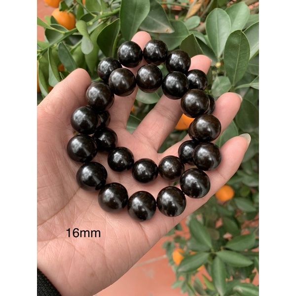 VÒNG HẠT GỖ MUN SỪNG KHÁNH HOÀ ĐỦ SIZE SỐ.