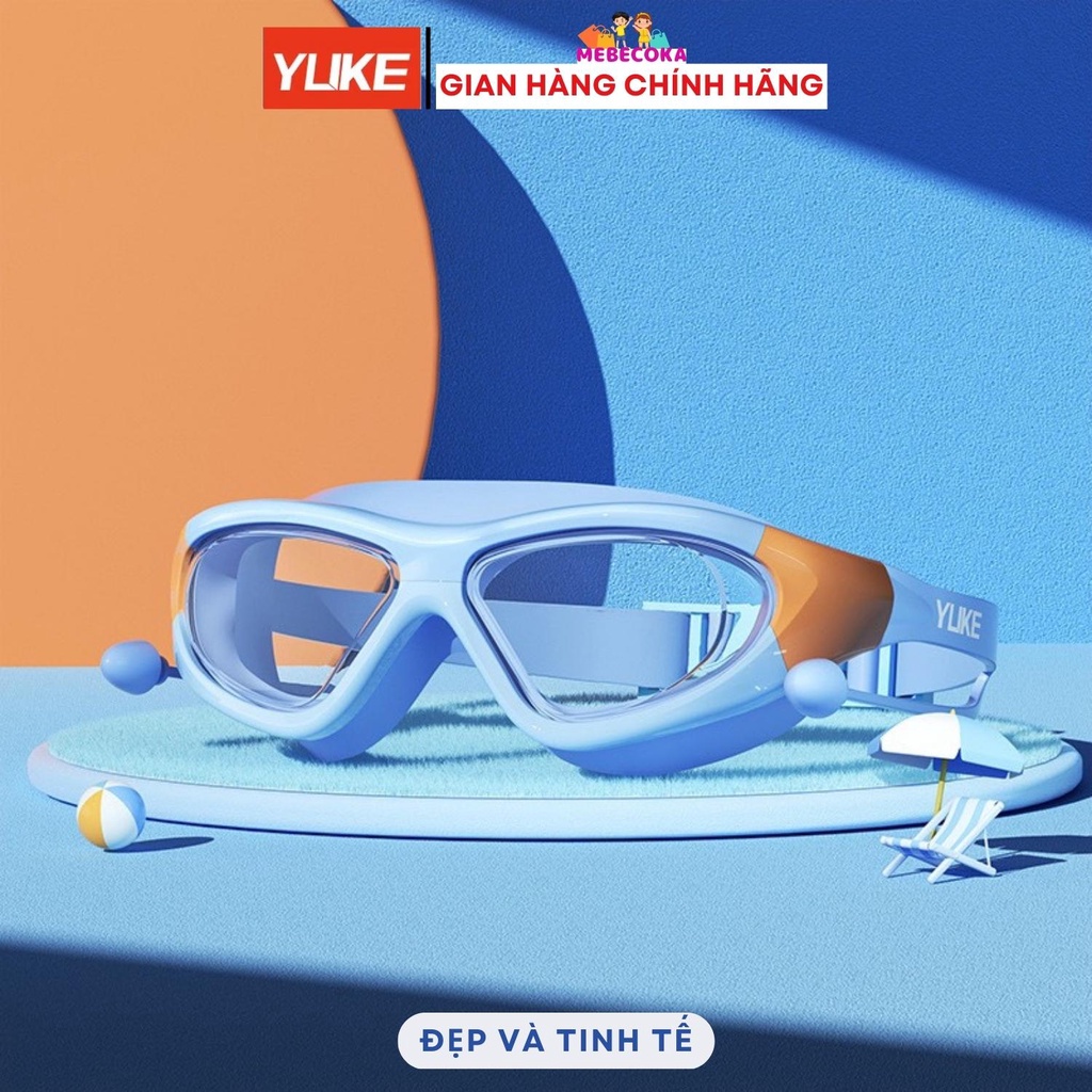 Kính bơi trẻ em cao cấp chống lóa, chống tia UV cho bé trai bé gái từ 3 đến 15 tuổi siêu dễ thương