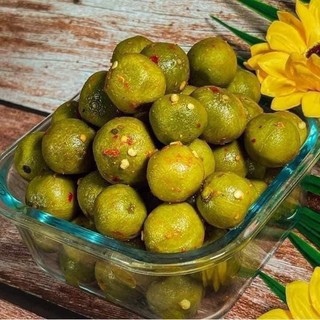 Sấu giòn bao tử chua cay gói 500gr. ô mai sấu bao tử giòn cay lon 500gr