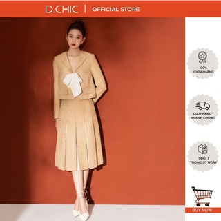 Áo khoác croptop tweed d.chic ms: 160581