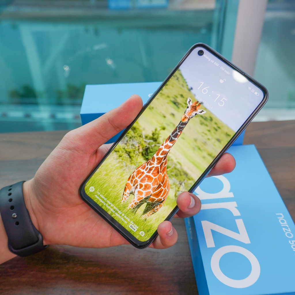Điện Thoại realme Narzo 50 4G 2022  - Hàng Chính Hãng