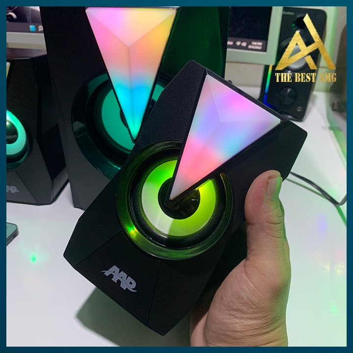 Loa Máy Tính Bluetooth Led Rgb 2.1 Kisonli TM-4000U Công Suất Lớn - Loa Vi Tính Để Bàn Có Dây Âm Thanh Cực Đỉnh