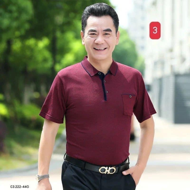 ÁO POLO TRUNG NIÊN HÀNG QUẢNG CHÂU CHẤT ĐẸP