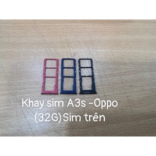 Khay sim a3s - oppo sim trên