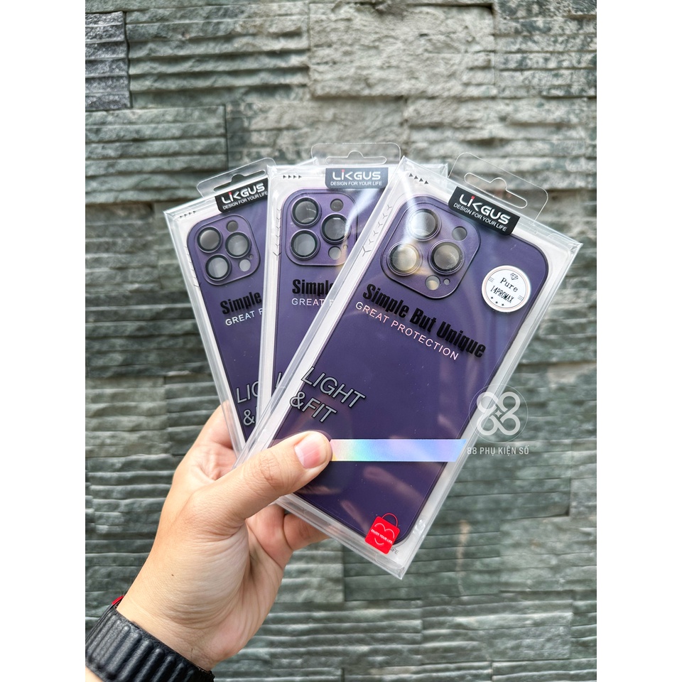Likgus Special Ver 2 ốp lưng độ lên màu Deep Purple