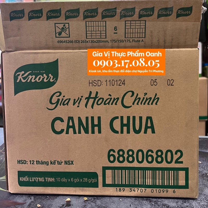 GIA VỊ CANH CHUA Knorr