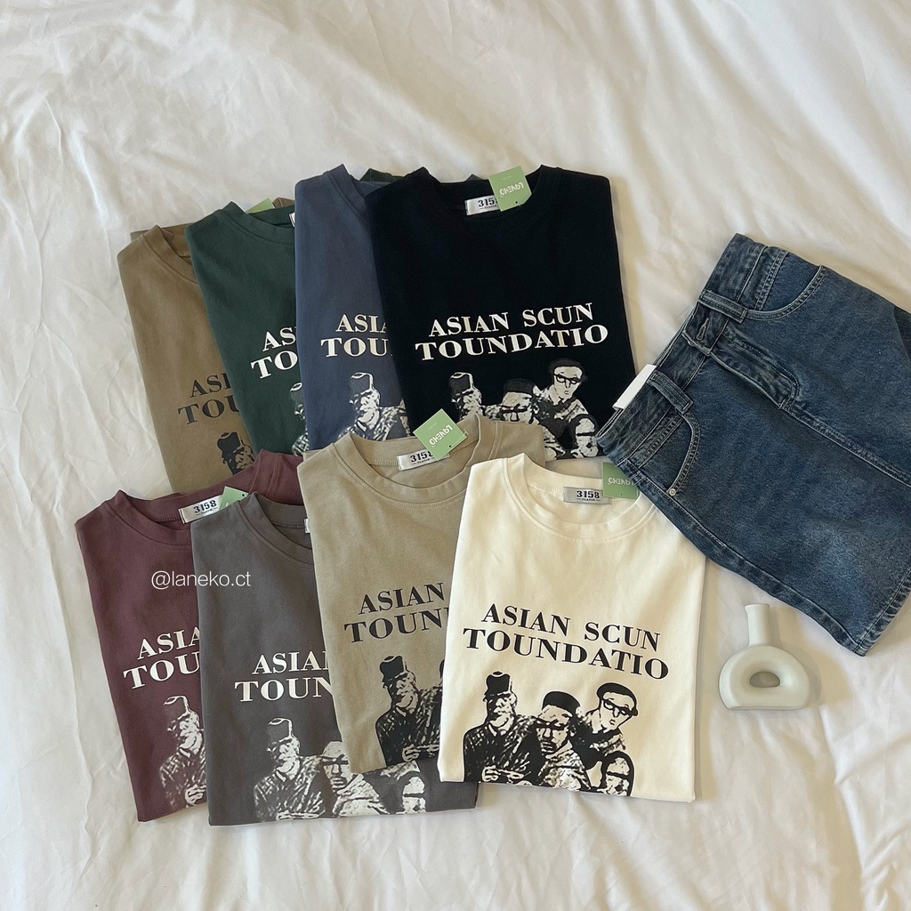 Áo thun Asian Laneko 8 màu