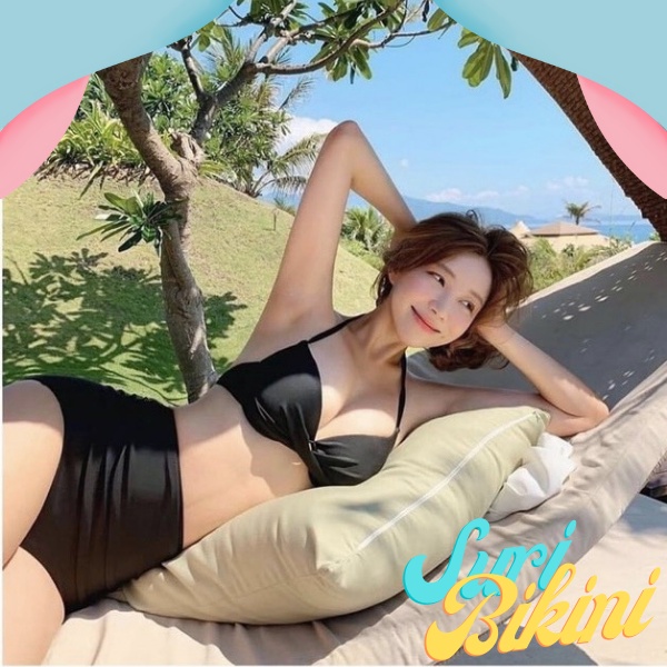 Bikini/ Đồ bơi 2 mảnh gọng nâng ngực xoắn quần đùi nhiều màu kiểu dáng trendy Hàn Quốc