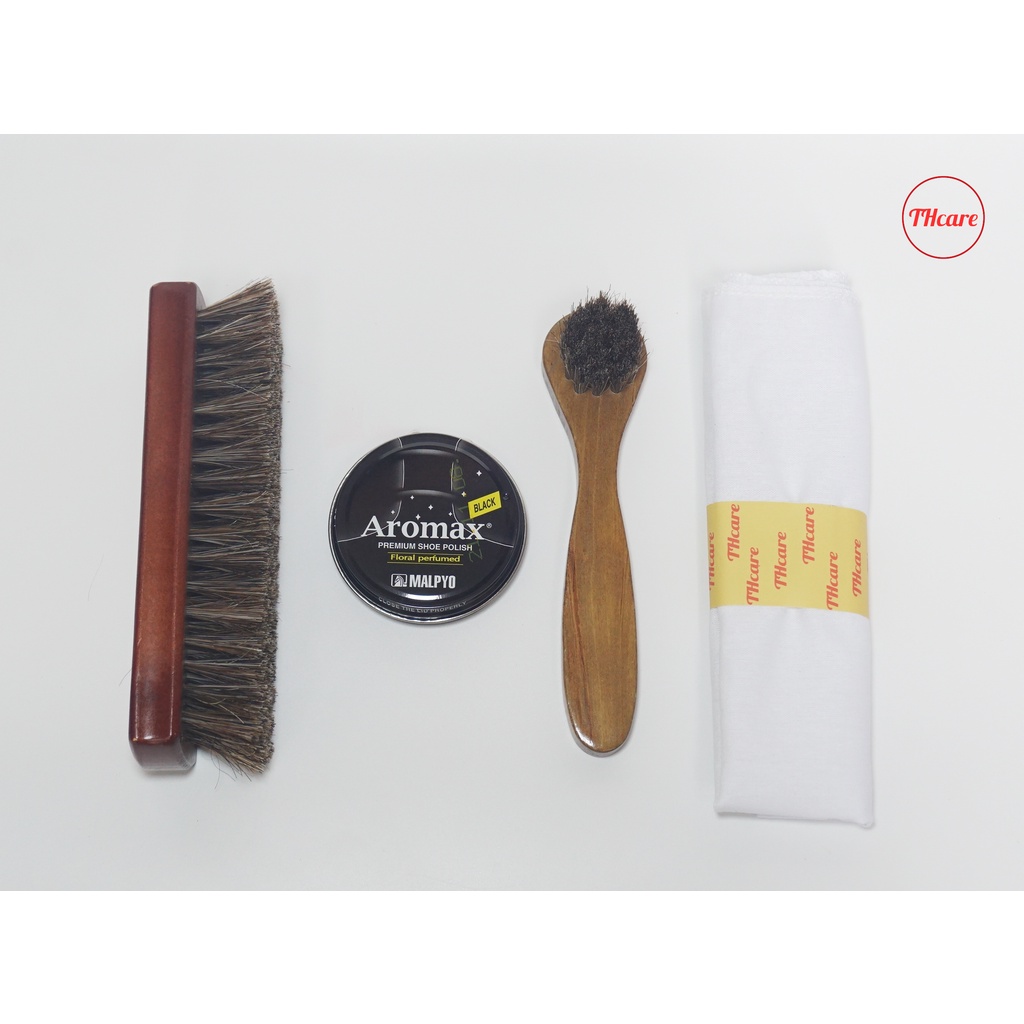 Bộ xi đánh giày Aromax 4 món