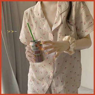 Bigsize 60-75kg Bộ mặc nhà pijama chất đũi bông mềm mại thoáng mát
