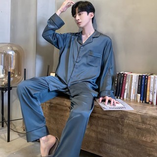 Bộ đồ pijama lụa mềm mịn thoáng mát T12