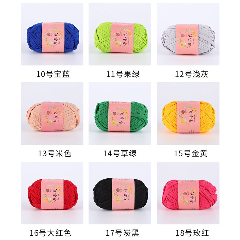 (HCM) Cuộn sợi vải 100gram Qian dùng móc túi xách, thú len