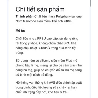 Bình sữa Pigeon 240ml