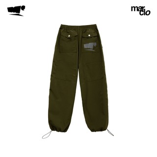 Straw Cargo Pants - Quần Dù Ống Rộng