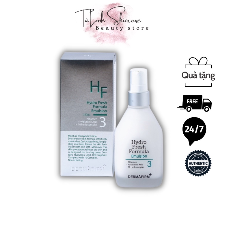 Sữa Dưỡng Hydro Fresh Fomula- Cấp Nước,Phục Hồi, Làm Dịu, Tái Tạo Bề Mặt Da