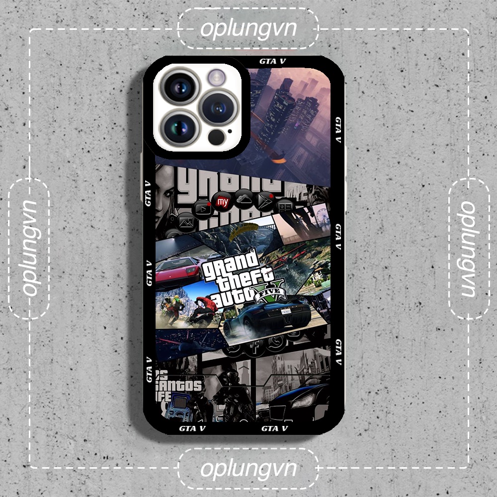 Ốp Điện Thoại Mềm ảnh ghép G.TA Cho IPhone 14 13 12 11 Pro Max X XR Xs Max 8 7 6 6s Plus SE 2020 tr3083