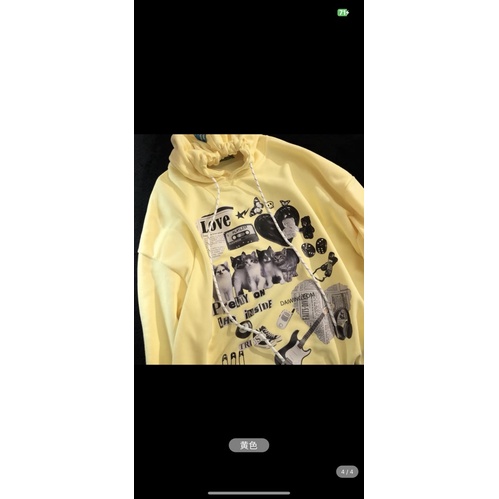 Áo hoodie mèo cute