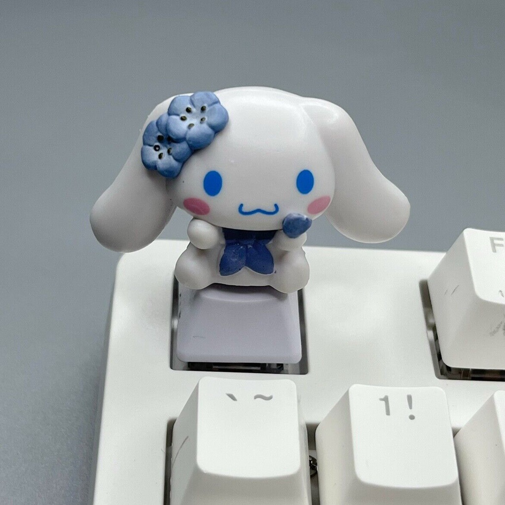 Keycap ĐỘC QUYỀN Cinnamoroll Siêu Cưng Đáng Yêu Nút Bàn Phím Cơ