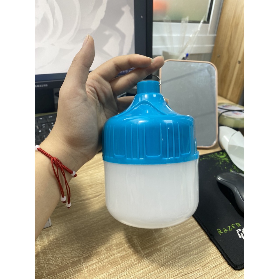 Bóng Đèn Led Sạc Pin Tích Điện-50W siêu sáng-tiện lợi_ tiết kiệm năng lượng