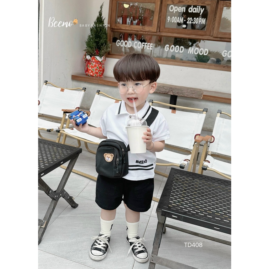 Bộ Polo Dành Cho Bé Trai, Trai Phong Cách Hàn quốc