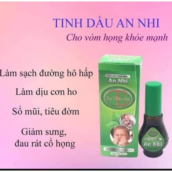 TINH DẦU HÔ HẤP THẢO DƯỢC AN_NHI LỌ 5ml