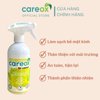 Nước lau kính careox 500ml