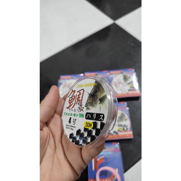 Cước câu thẻo Fluoro Carbon con cá