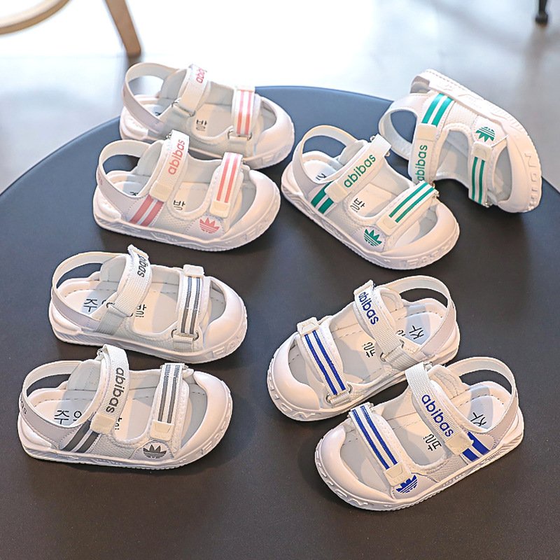 Sandal dáng thể thao mũi cao, chống trơn, chống vấp cho bé từ 0-5 tuổi