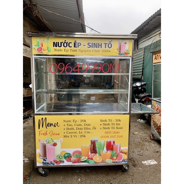 Xe sinh tố - nước ép 1M2
