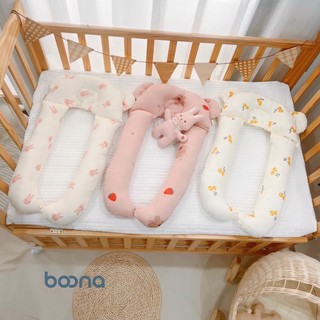 Gối chữ U vải xô muslin đa năng