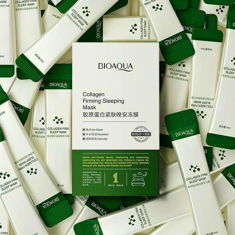 𝐌𝐚̣̆𝐭 𝐧𝐚̣ 𝐧𝐠𝐮̉ 𝐭𝐡𝐚̣𝐜𝐡 𝐂𝐨𝐥𝐥𝐚𝐠𝐞𝐧 BIOQUA hộp 20 miếng