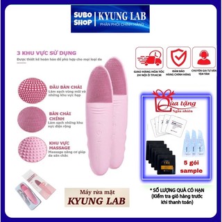 Máy rửa mặt massage kyung lab chính hãng giúp sạch sâu bảo hành 2 tuần
