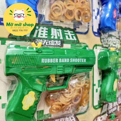 Đồ chơi bắn dây thun -  đồ chơi bắn lon, bắn thằn lằn, bắn bong bóng - Đồ chơi Nhà Mỡ Mỡ
