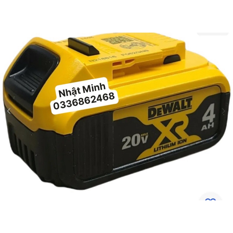 PIN DCB204 DEWALT 4.0 20V ZIN MỚI